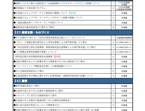 北海道　地域を応援するマンスリー・レター　１２月号